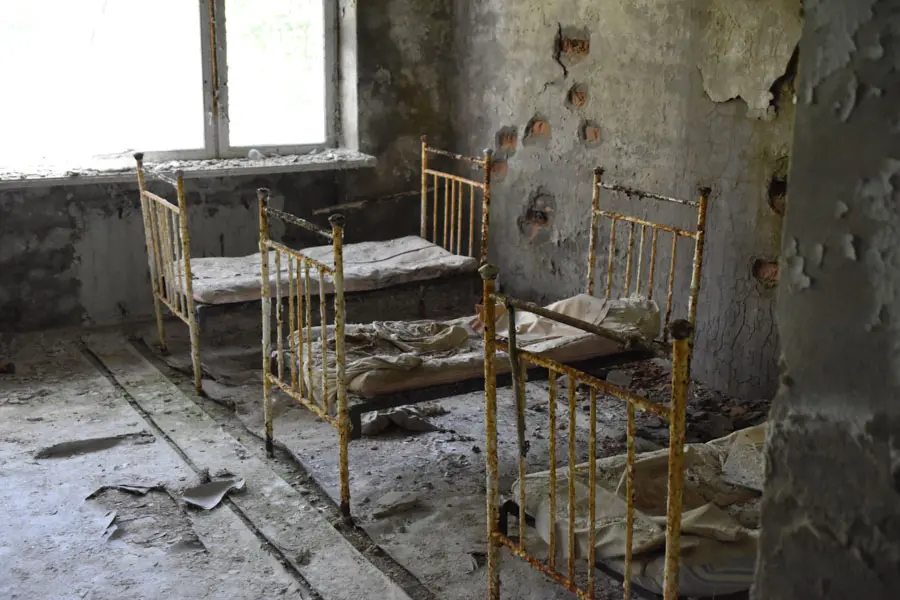 Rusting Hospital Beds