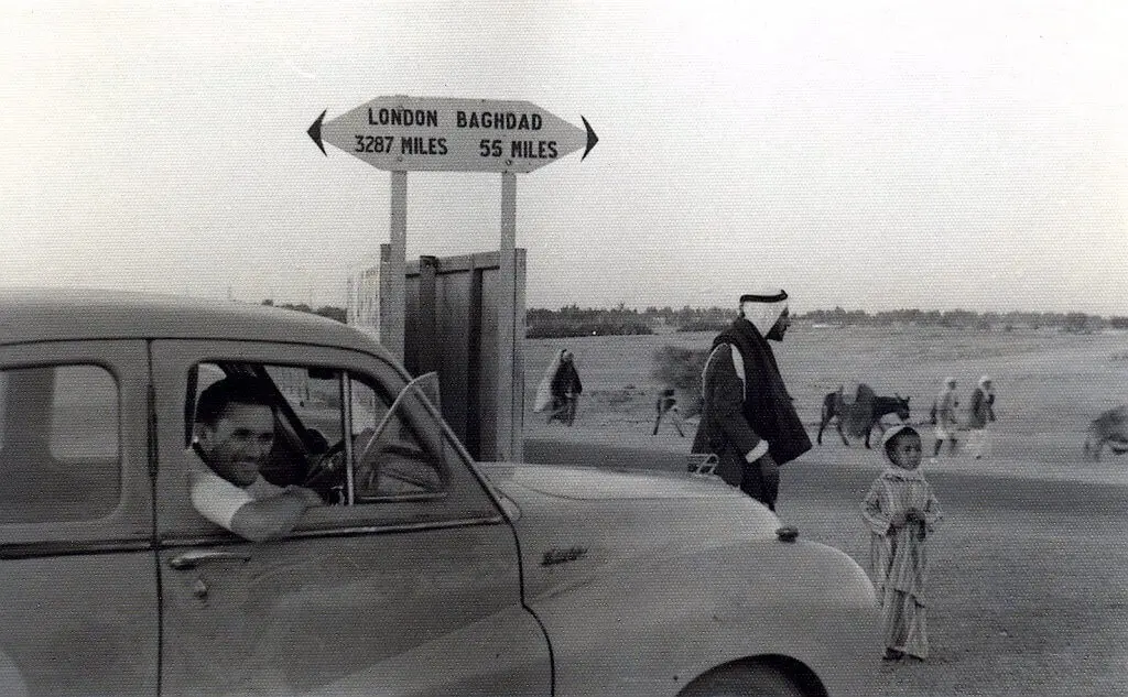 Travelling to Iraq, London to Baghdad