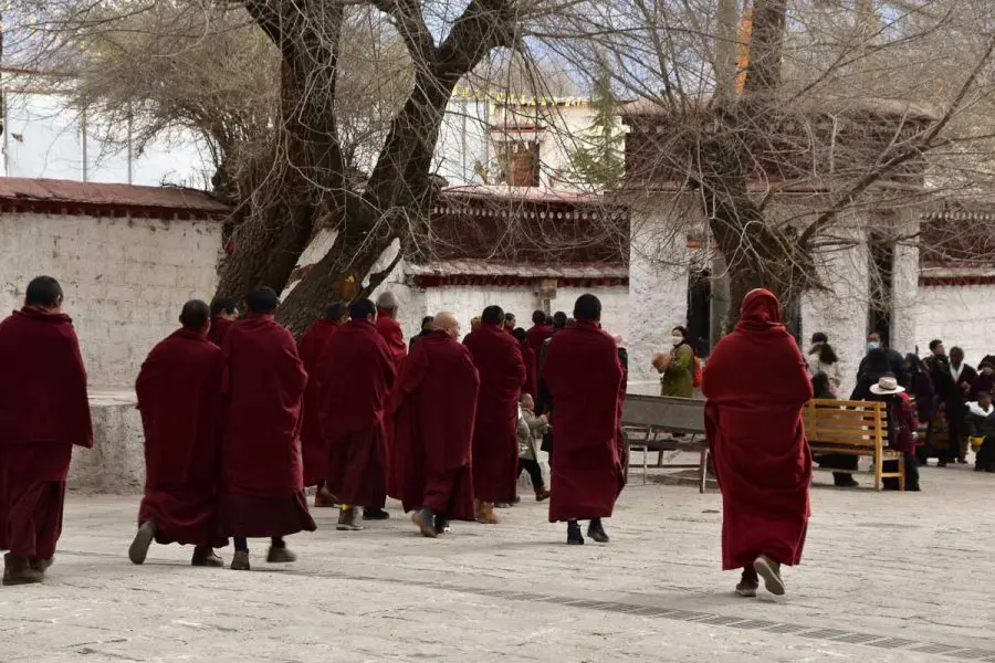 Monks at Sera Monastery, Lhasa