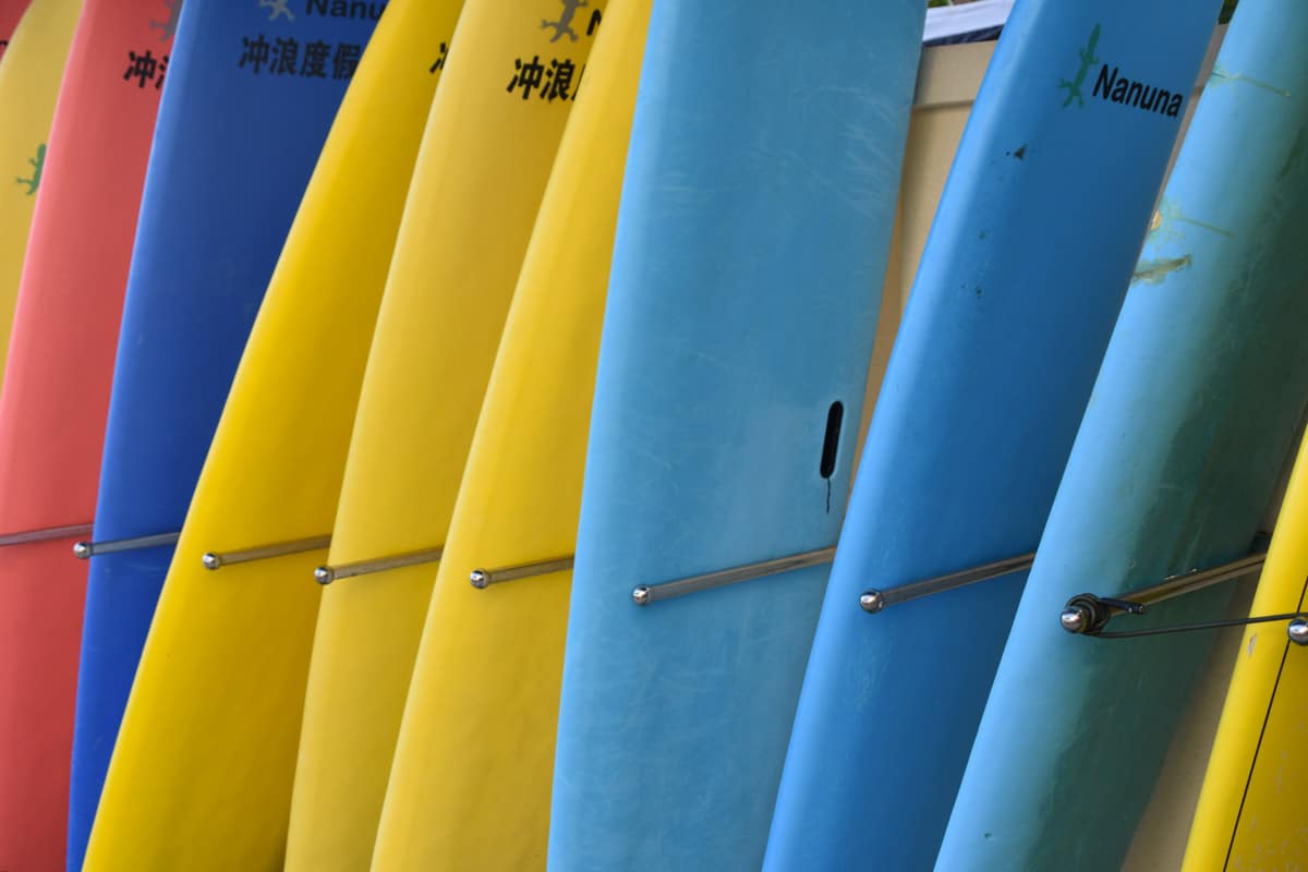 Surfboards at Houhai