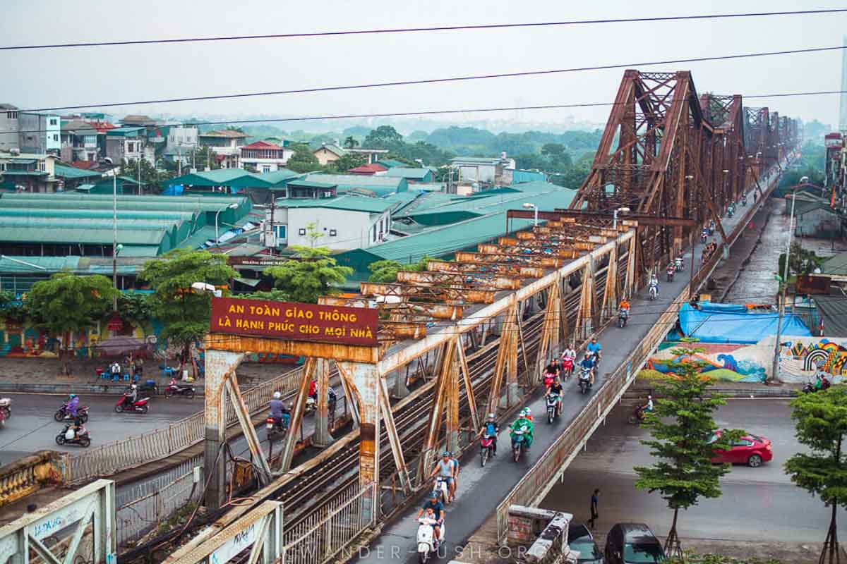 Long Bien Bridge Hanoi