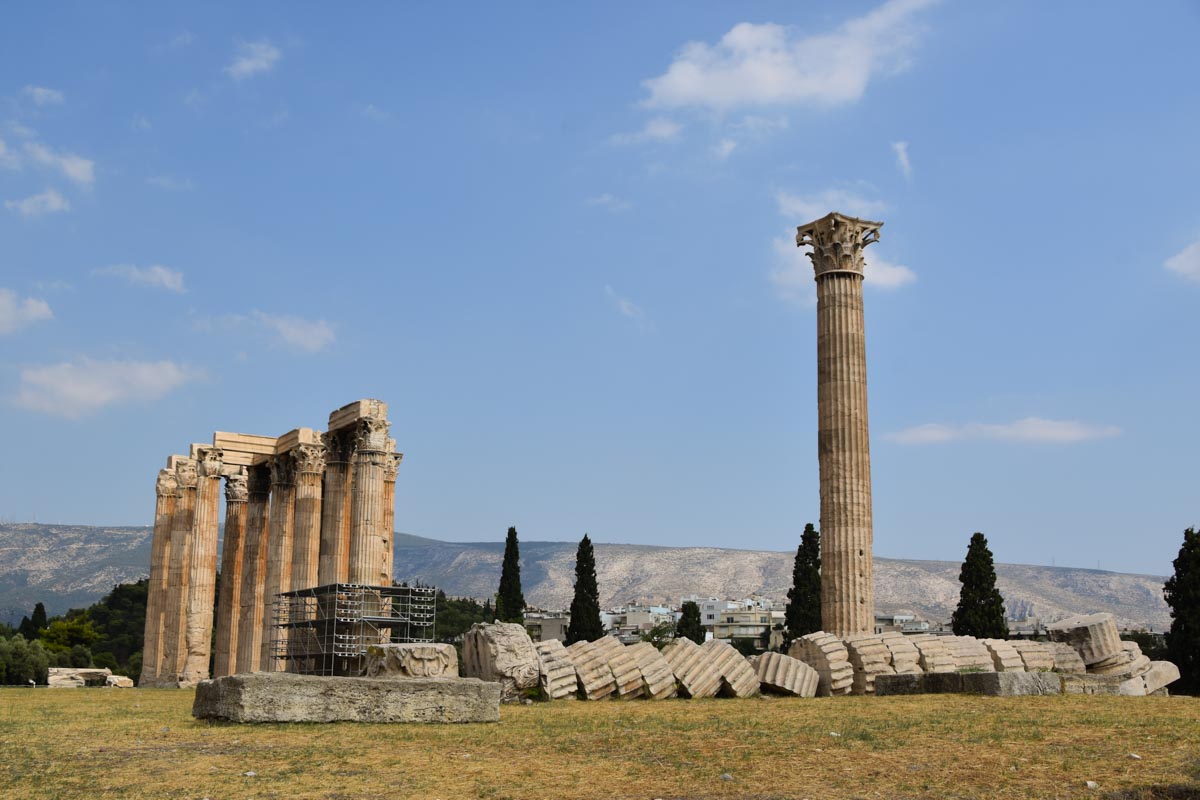 The Temple of Olmpyian Zeus
