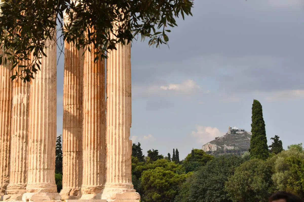 Temple of Zeus and Acropolis