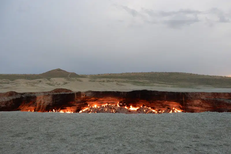 Turkmenistan Tourist Attractions - Darvaza