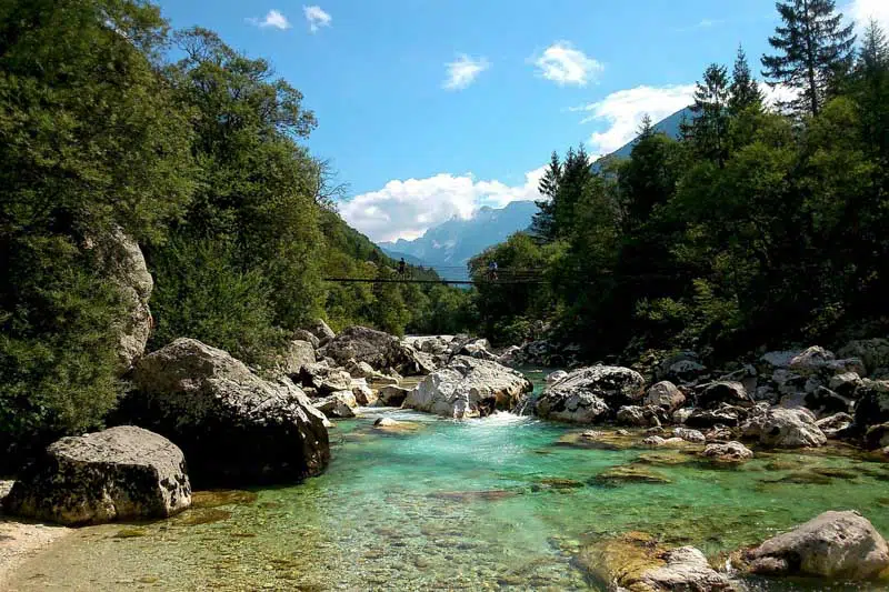 River in Slovenia