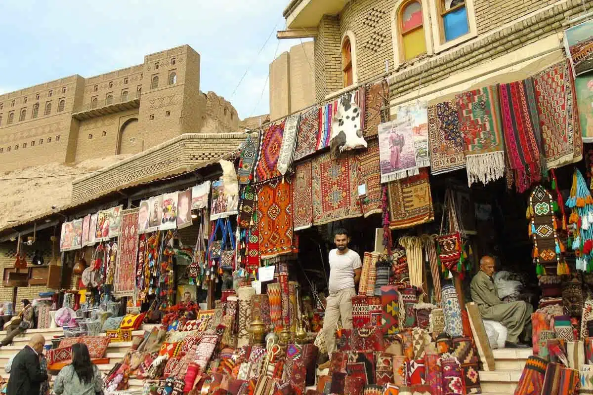 Bazaar in Erbil