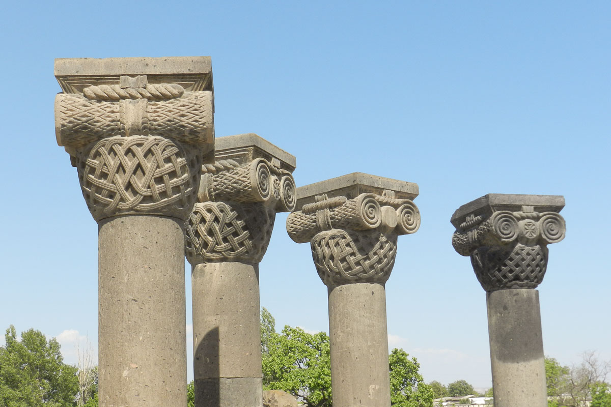 Columns at Zvartnots
