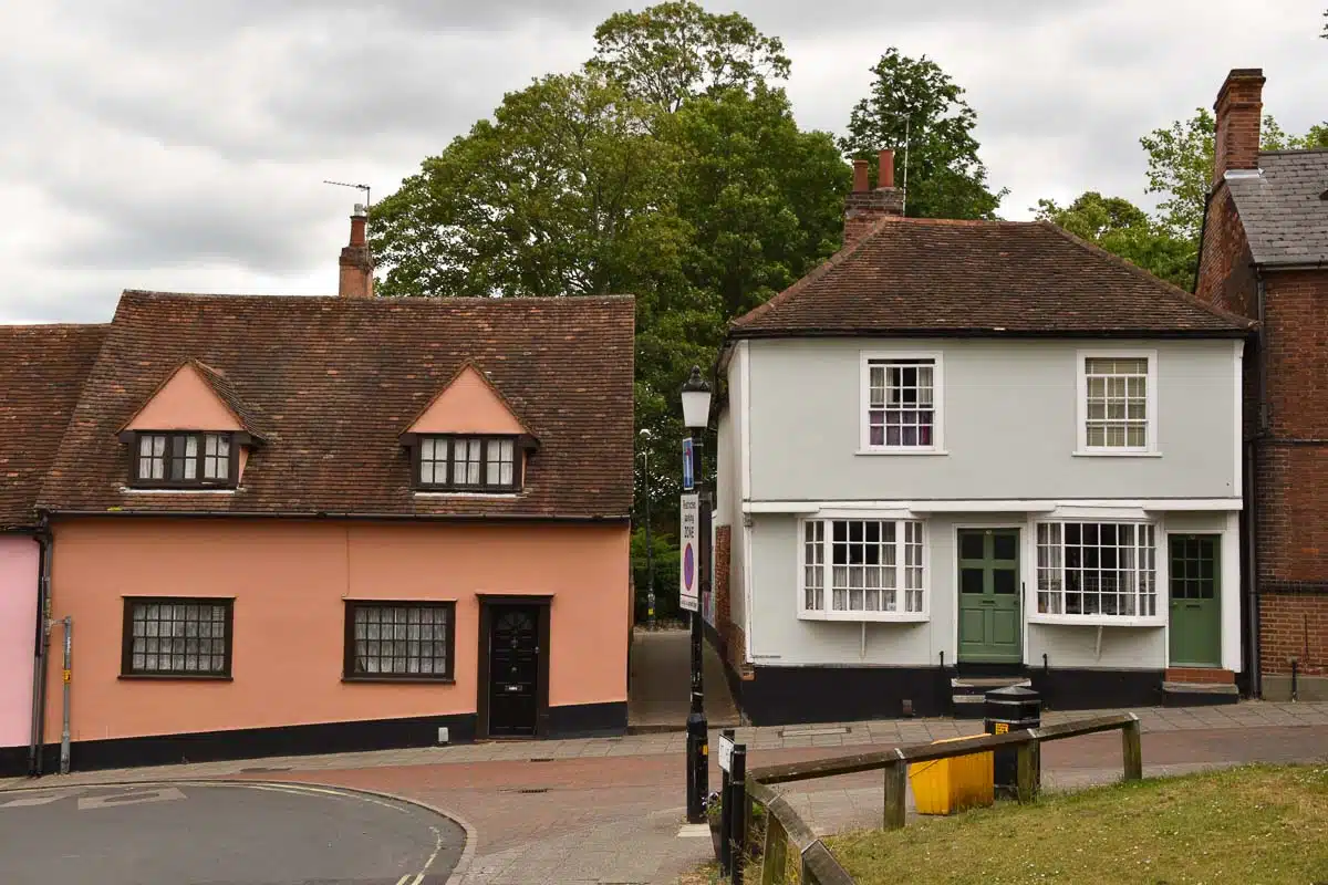 Colourful Houses in Colchester